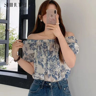 SHIHUIFEI áo sơ mi nữ áo kiểu hàn quốc thanh lịch may đo độc đáo Định hình xu hướng WTX24413FP 18Z240428