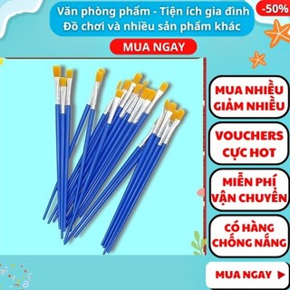 Cọ màu acrylic loại tốt chuyên dụng, vẽ nail móng tay, vẽ tranh màu nước tranh sơn dầu giá rẻ - Aplusmart