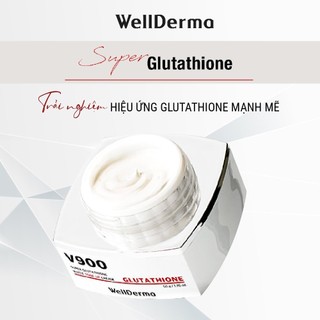 Kem Dưỡng Trắng Da Nâng Tone Wellderma V900 Super Glutathione White Tone Up Cream 50ml