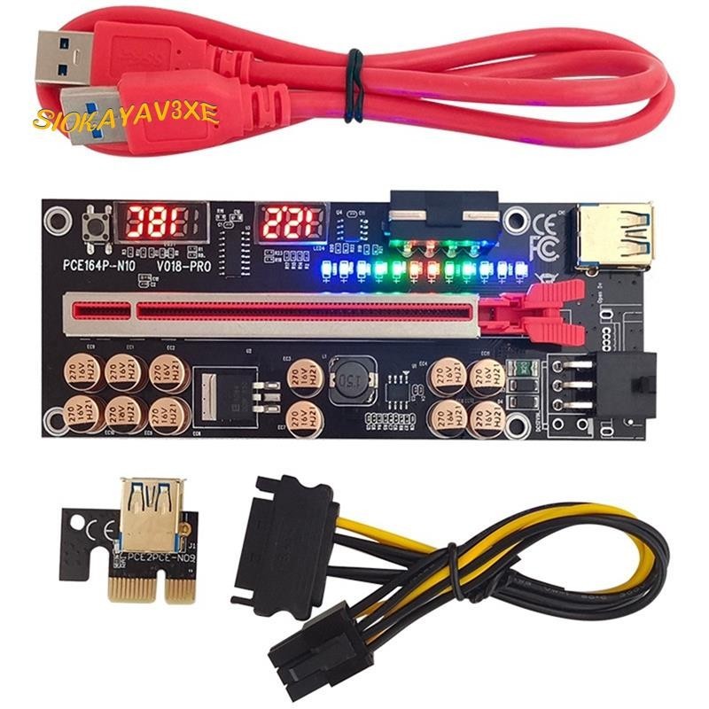 Ver018 PRO PCI-E Riser Card Cáp USB 3.0 018 PLUS PCI Express