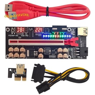 Ver018 pro pci-e riser card cáp usb 3.0 018 plus pci express