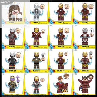 Lego series Iron Man Mark85 War