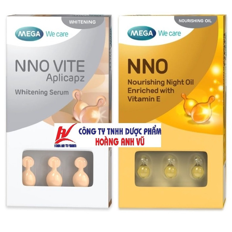 NNO & NNO VITE - TINH CHẤT KHOÁ ẨM, SERUM DƯỠNG DA TRẮNG SÁNG TỪ BÊN TRONG
