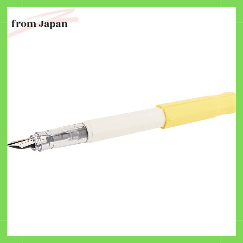 Pilot fountain pen Kakuno F soft yellow FKA1SRSYF