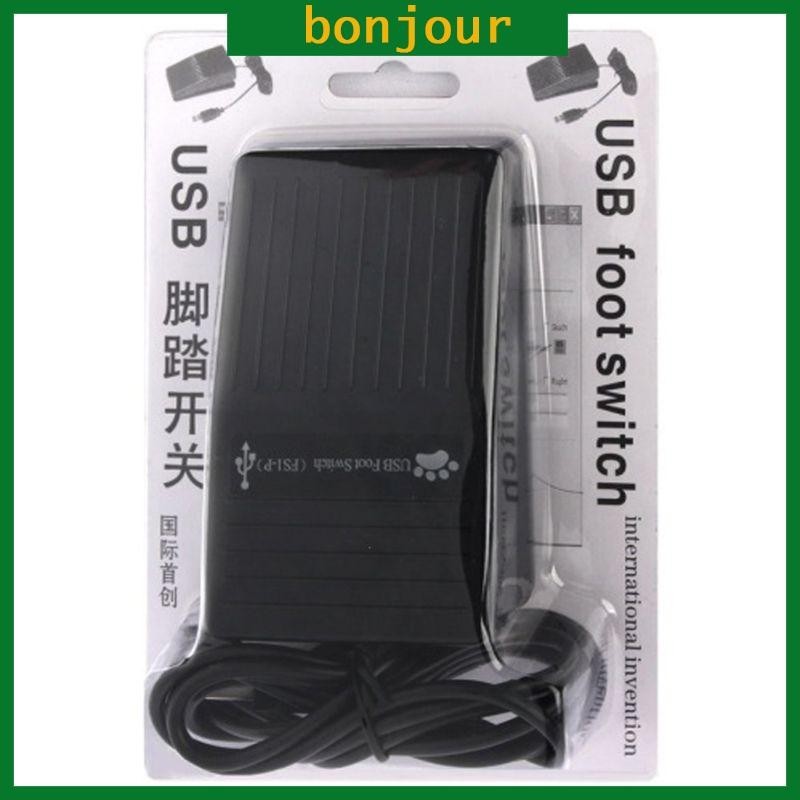 Bon Nâng cấp USB Single Foot Pedal Switch Control One cho Key Footswitch Program Cus