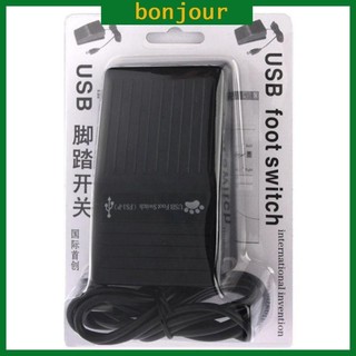 Bon Nâng cấp USB Single Foot Pedal Switch Control One cho Key Footswitch Program Cus
