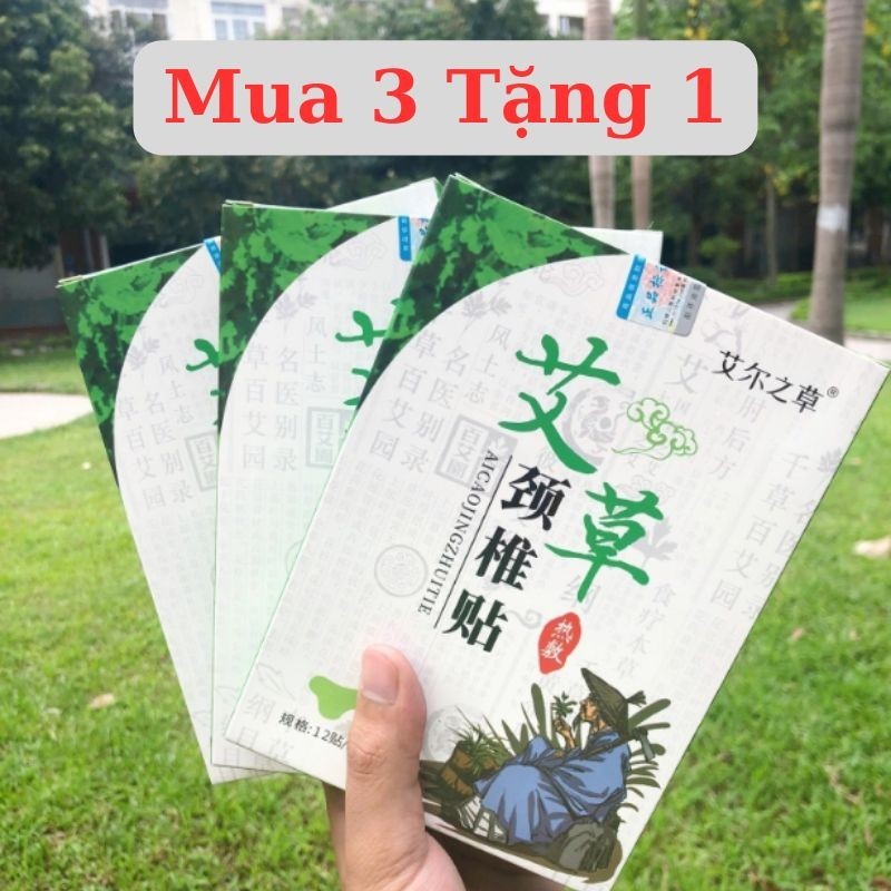 [Combo 3 Tặng 1 ] Combo 3 Hộp miếng dán ngãi cứu thải độc chân Ông Lão Bắc Kinh giúp ngủ ngon, đẹp da...