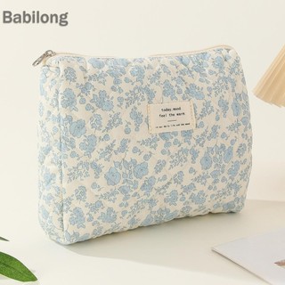  Túi đựng đồ trang điểm chần bông in hình dễ thương Túi du lịch nữ