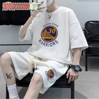Dành cho nam, cặp đôi bộ đồ nửa tay sành điệu với bộ đồ thể thao thông thường mát mẻ