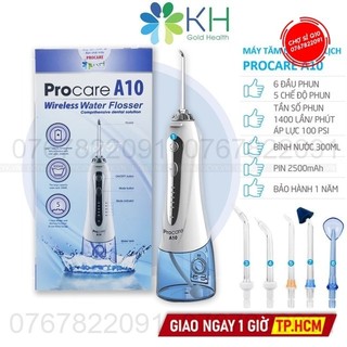 Máy tăm nước du lịch procare a10 | bảo hành 1 năm