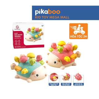 Đồ chơi trẻ em cao cấp giáo dục sớm montessori thanh rút nhím Pikaboo giúp bé rèn luyện đa giác quan