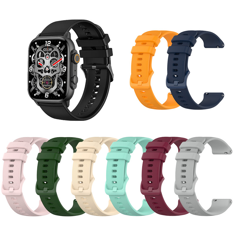 Dành Cho Dây Đeo Colmi C81 20 Mm 22 Mm Dây Đeo Silicon P68 / P71 Dây Đeo Phát Hành Nhanh