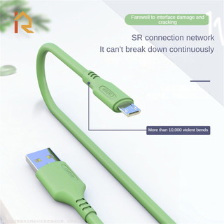 Cáp sạc nhanh Roksana 1.2M 3A cho iPhone / Android / Type-C