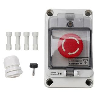 ⭐2023 ⭐Estop Switches with Box e-Stop Box Emergency Stop Push Button Switch With Box