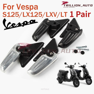 1 cặp gác chân kèm đai ốc gắn dành cho xe vespa s125 lx125 lt lxv
