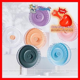 Wheel kim cương 23cm siêu êm cho Hamster