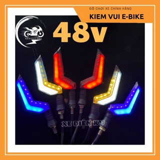 Xi Nhan Z điện 48v cho xe 133, xe đạp điện, sáng demi, led audi, nhiều màu, loại đẹp