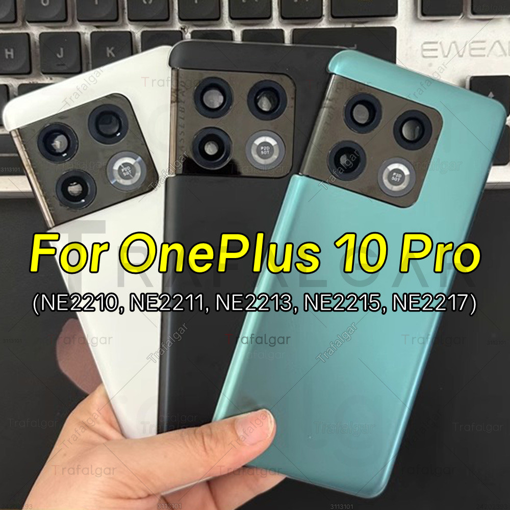 Ốp điện thoại Pin Kính Cho Oneplus 10 Pro 5G Phía Sau Nhà Ở Cửa Bảng Điều Khiển Ốp điện thoại Thay T