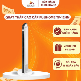 Quạt Tháp Điều Hòa FUJIHOME TF-12HM, Quạt Không Cánh Lọc Không Khí Tạo Ion Âm  Bảo Hành 2 Năm