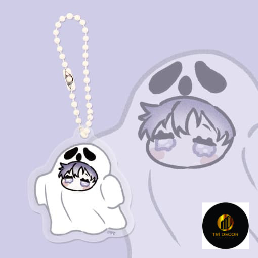 Surge Towards You Baby Ghost Keyring