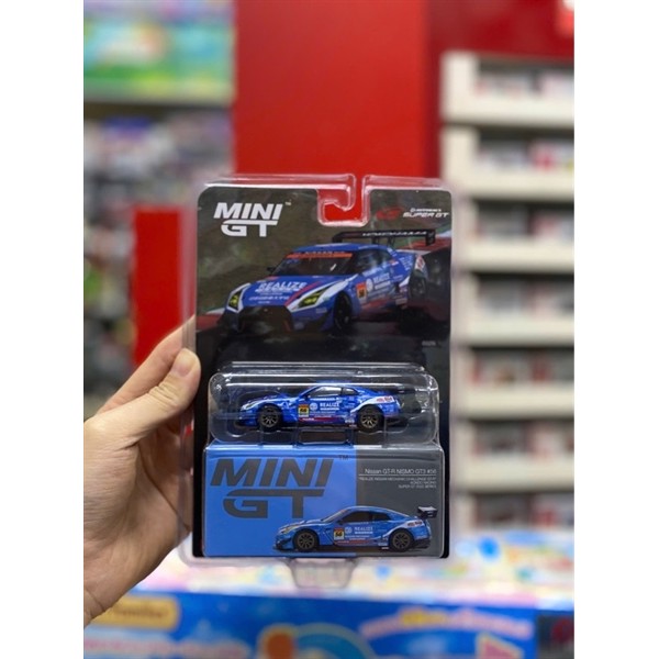 Đồ chơi siêu xe Mini GT Nissan GT-R NISMO GT3 #56 KONDO RACING 2022 Super GT Series-Kidsland