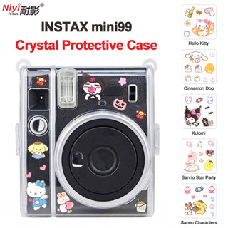 Vỏ Pha Lê Máy Ảnh Cho Fujifilm Instax Mini 99 Phim Ốp Lưng Nước Trong Suốt Trong Suốt Phụ Kiện Máy Ảnh