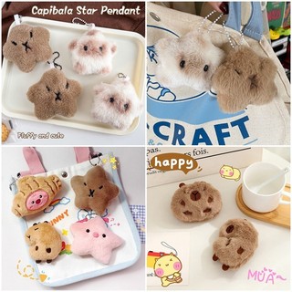 Đáng Yêu Capybara Móc Chìa Khóa Dễ Thương Sang Trọng Móc Khóa Túi Mặt Dây Chuyền Quà Tặng Sinh Nhật Tiếp Liệu