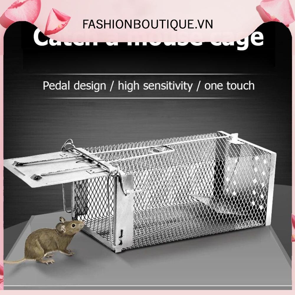 [Fashionboutique.vn] Lồng Bẫy Chuột Cho Gia Đình Bắt Chuột Tự Động Bẫy Chuột Điều Khiển Thú Cưng