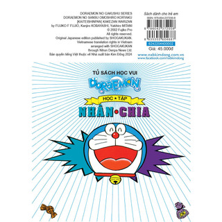 Sách Doraemon Học Tập - Nhân Chia (Tái Bản 2024)