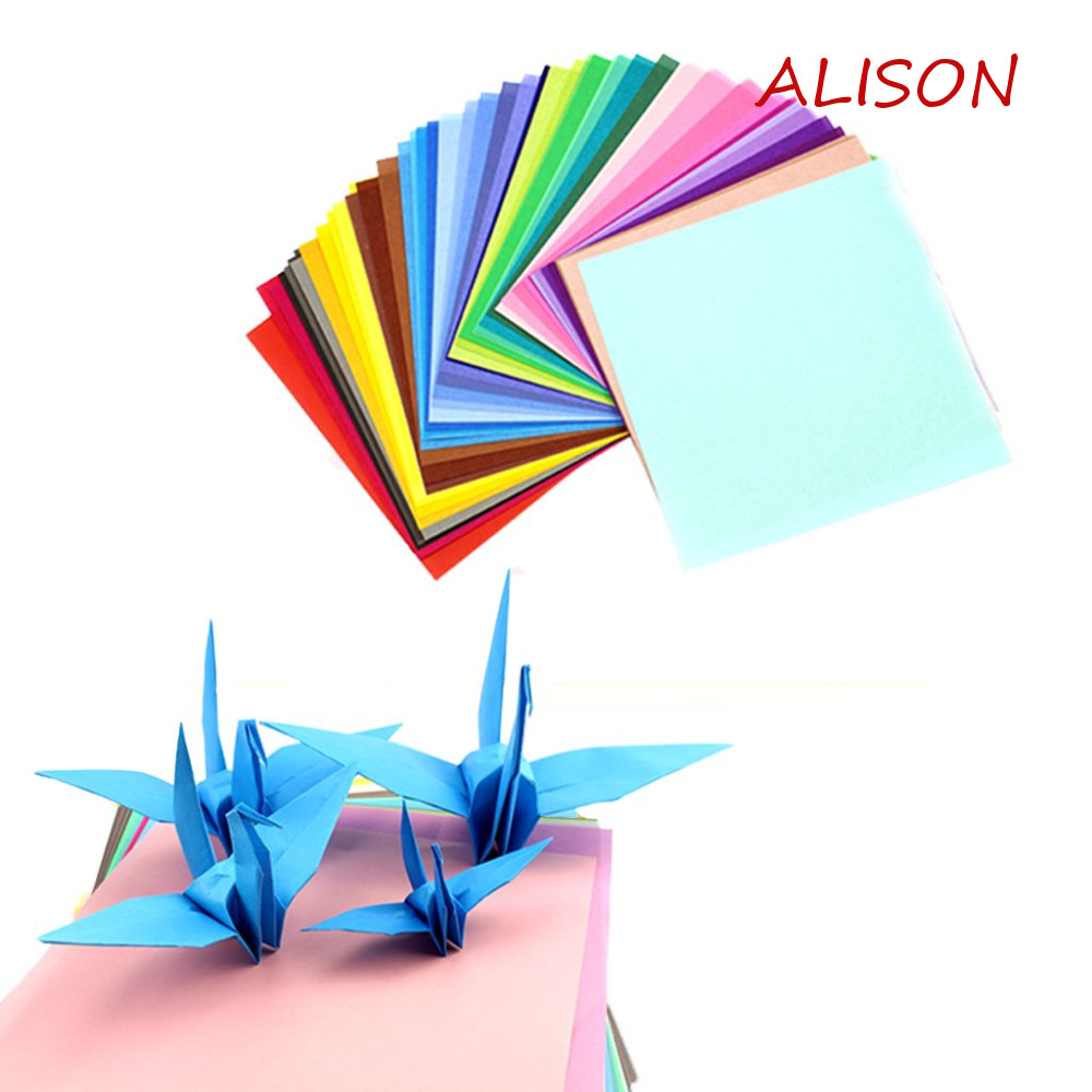 Alison Giấy Thủ Công Sáng Tạo 10 / 15 / 20 cm Thẻ Giấy Quà Tặng Văn Phòng Phẩm Handmade Origami