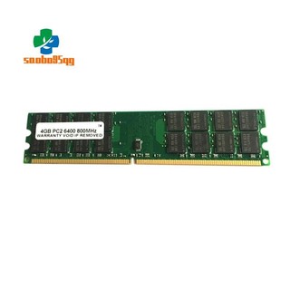 Bộ nhớ RAM DDR2 4GB 800Mhz RAM máy tính để bàn Memoria PC2-6400 240 Pin DIMM RAM Bộ nhớ