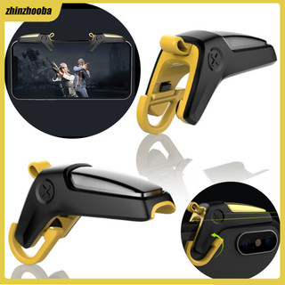 Fs 1 cặp bộ điều khiển trò chơi di động kích hoạt nút mục tiêu cho pubg bắn súng cần điều khiển tay cầm chơi game cho android iphone samsung gaming