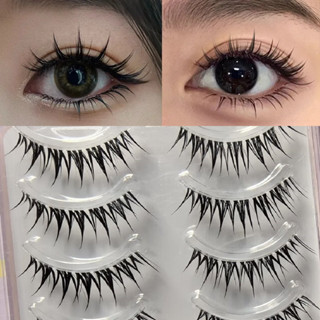 Mới Lúa Mì Tai Giả Lông Mi Một Mảnh Trong Suốt Mỏng Thân Tự Nhiên Mô Phỏng Manga Lông Giả