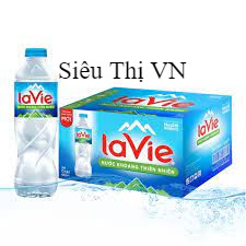  Thùng Nước Khoáng Lavie 24 chai 350ml 500ml 