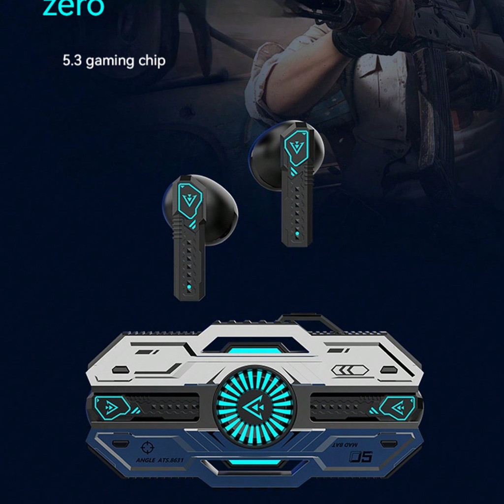 Tai nghe Bluetooth SPRSE X37 Chơi Game ENC Khử tiếng ồn Đèn LCD Tai nghe không dâyTWS cho trò chơi có Mic 2 chế độ | BigBuy360 - bigbuy360.vn