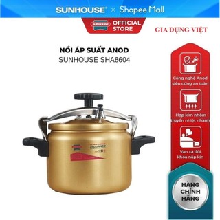Nồi áp suất anod sunhouse sha8604