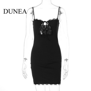 Đầm Cami hở lưng gợi cảm cho nữ DUNEA