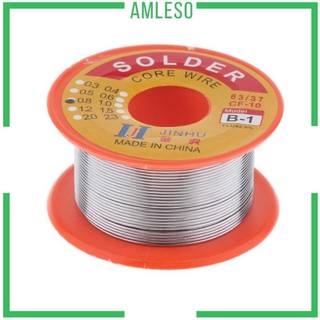 [Amleso] 60 / 40 Dây hàn thiếc lõi nhựa hàn 2% cuộn thông lượng 0,8mm 50g
