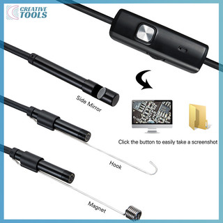 Camera nội soi Mini có sẵn Camera USB 7mm / 5.5mm để kiểm tra Android Borescope Mới