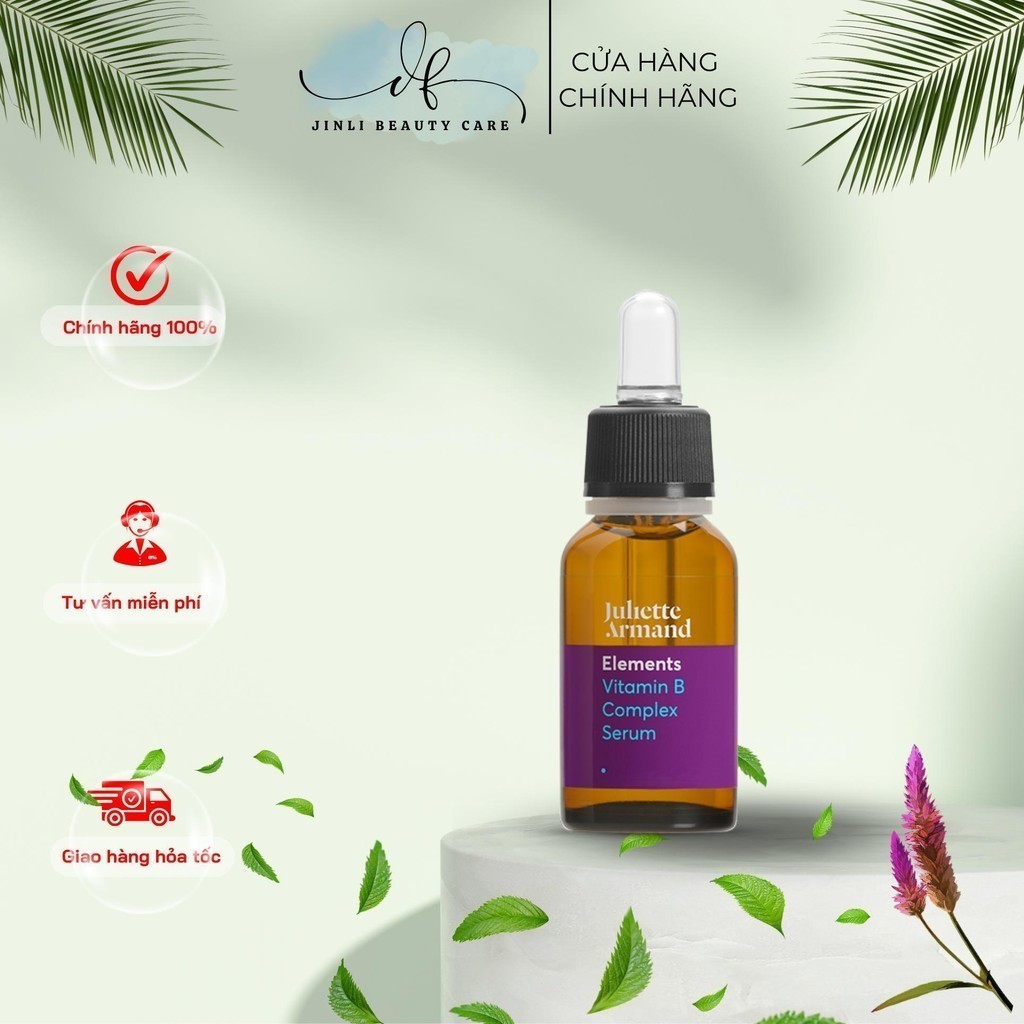 Tinh chất làm dịu Juliette Armand Vitamin B Complex Serum - Hàng công ty