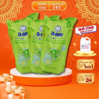 Combo 3 túi nước xúc bình sữa dnee, rửa bình sữa dnee dạng túi 550ml- an toàn cho bé . !a a