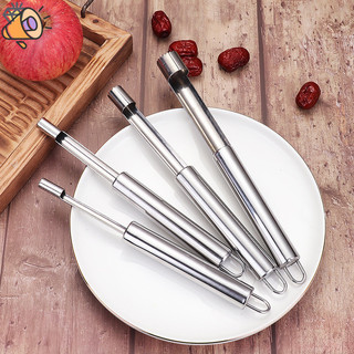 Hạt lê tẩy cắt tiện ích nhà bếp thép không gỉ gia đình dụng cụ rau củ quả ngày đỏ corers xoắn lõi trái cây loại bỏ hố hgt yd