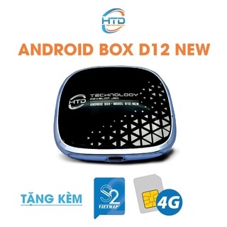 HTD Android box ô tô D12 New - Android 10