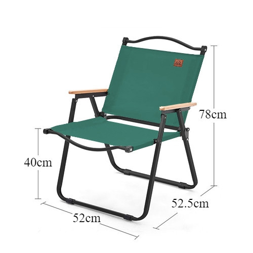 Ghế cafe camping gấp gọn TANLOOK dã ngoại câu cá Màu xanh lá thiết kế gọn du lịch ,ban công,hàng nhậ