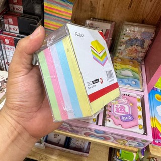 GIẤY NOTE 5 MÀU 3X3 KHÔNG KEO HỘP MIKA TH01 (500 TỜ)
