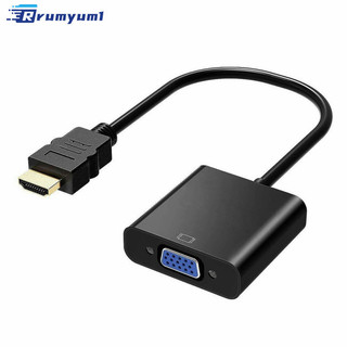 Còn hàng! Cáp chuyển đổi kỹ thuật số sang VGA tương thích Hdmi 0,3m