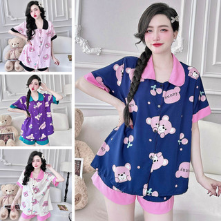Đồ Bộ Đùi Nữ Tay Ngắn Mặc Nhà Mát Mẻ Thoải Mái Siêu Dễ Thương 50-100kg