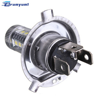 Còn hàng! H4 80w 4000lm 6000K-6500K Bộ Bóng Đèn Pha Led Chùm Thấp Cao Siêu Sáng Bóng Đèn Có Ống Kính Xe Sửa Đổi Phần