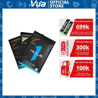 Bột Rule 1 - R1 Whey Blend (Sample) - Hỗ Trợ Tăng Cơ Giảm Mỡ Chính Hãng