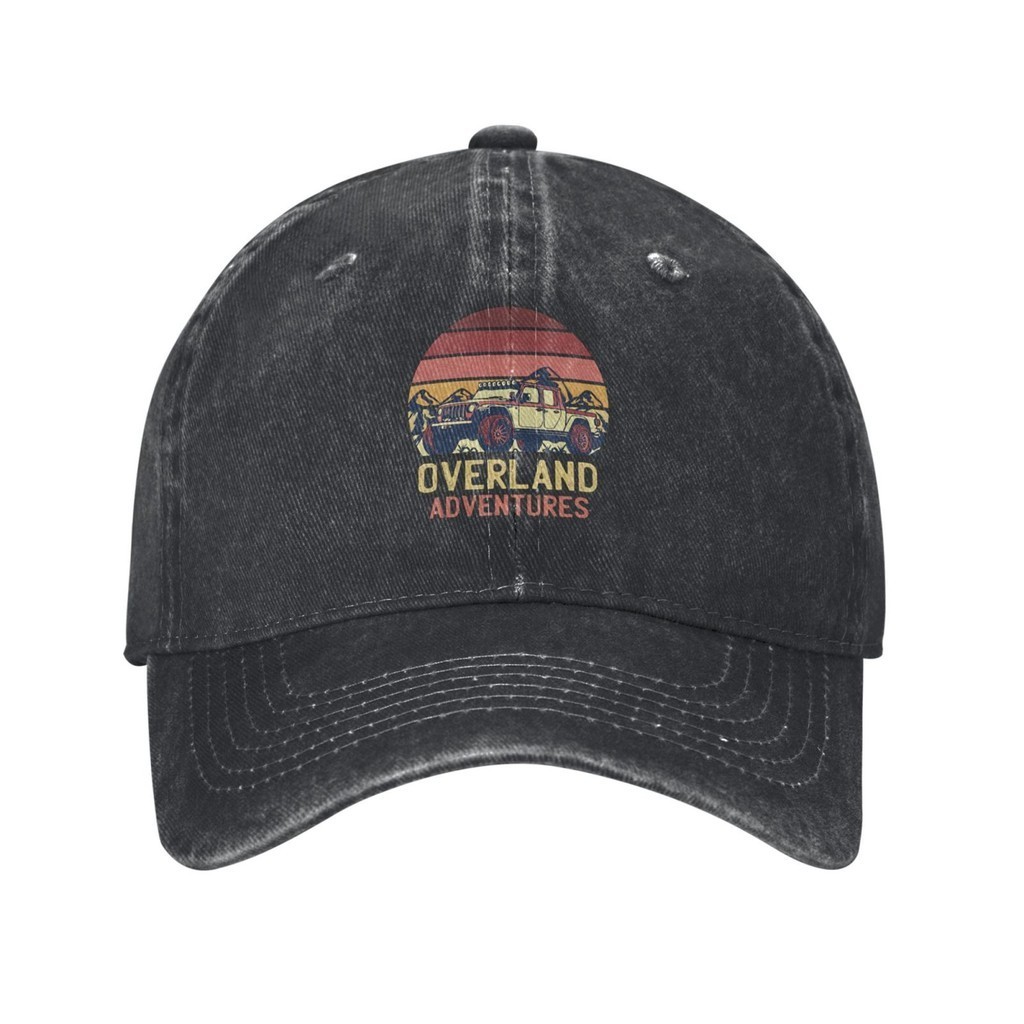 Overland Adventures Suv Truck 4X4 Ngoài Trời Casquette Có Thể Điều Chỉnh Mũ Cao Bồi Mũ Chống Nắng Mũ